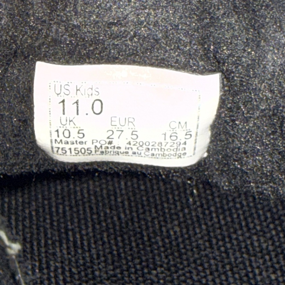 Vans MTE SK8‑Hi Little Kids 11 Black High‑Top Shoe Water Resistant Weather Youth - Picture 9 of 10